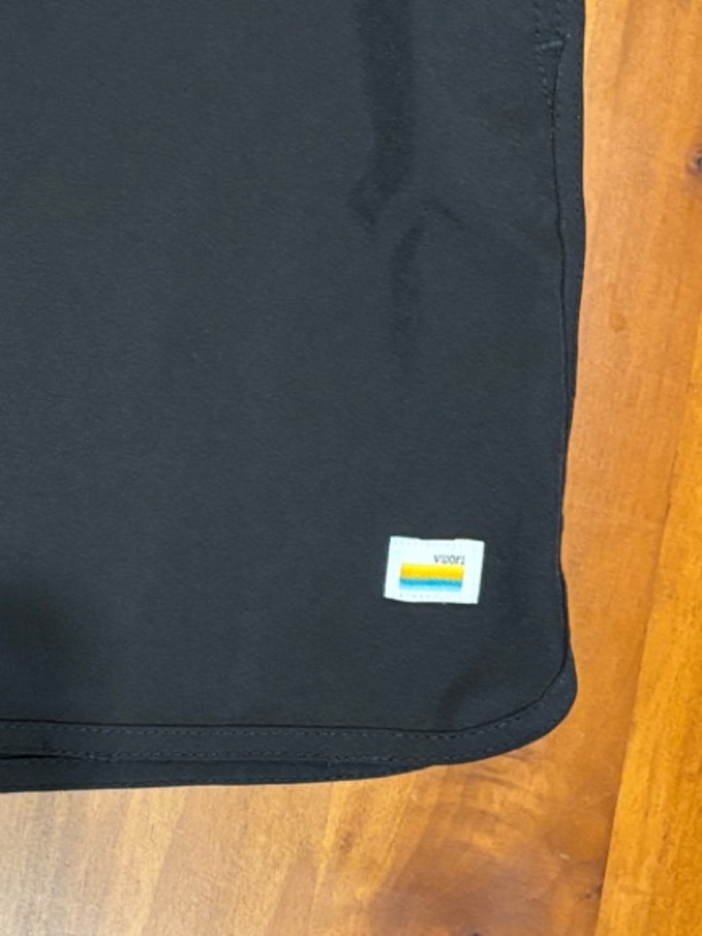 Vuori Men's Black Shorts with Drawstring Waist - Picture 3 of 9